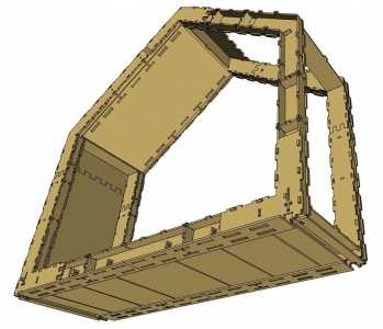 Modélisation WikiHouse Re-modélisation du projet WikiHouse à l'aide d'esquisses et de panneaux, en commençant par l'importation d'un modèle de maillage créé dans SketchUp.