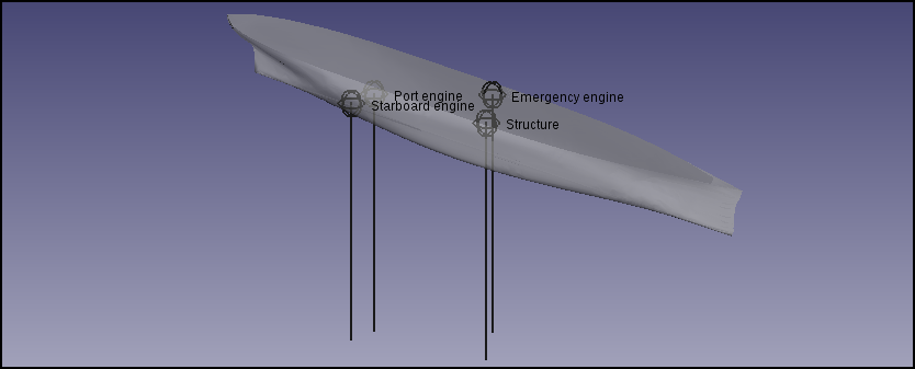 Weights definition 3D preview.