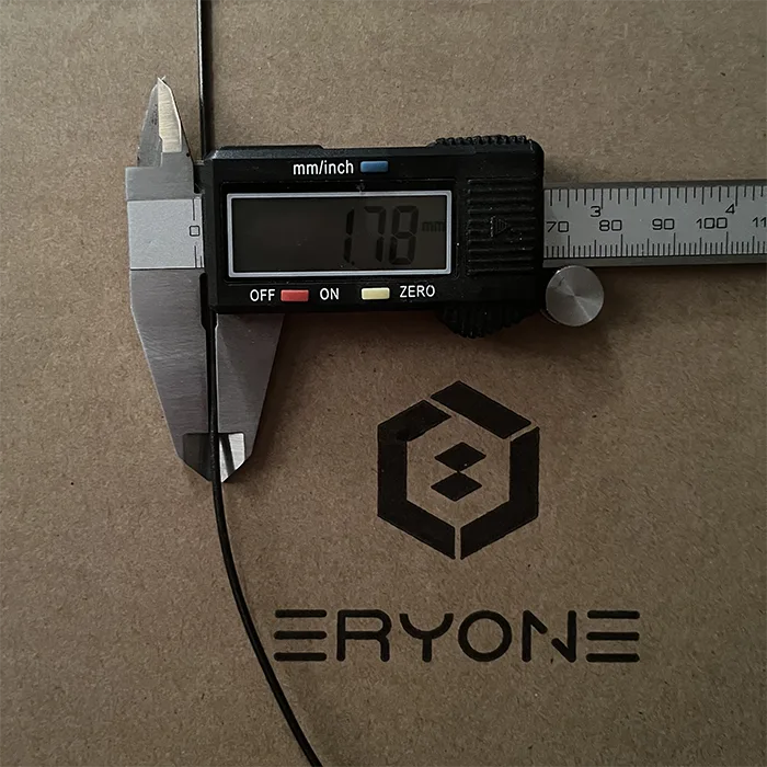 Eryone filament tolerance