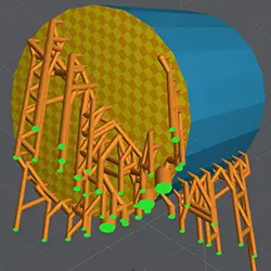 Correct supports with parents and bracings